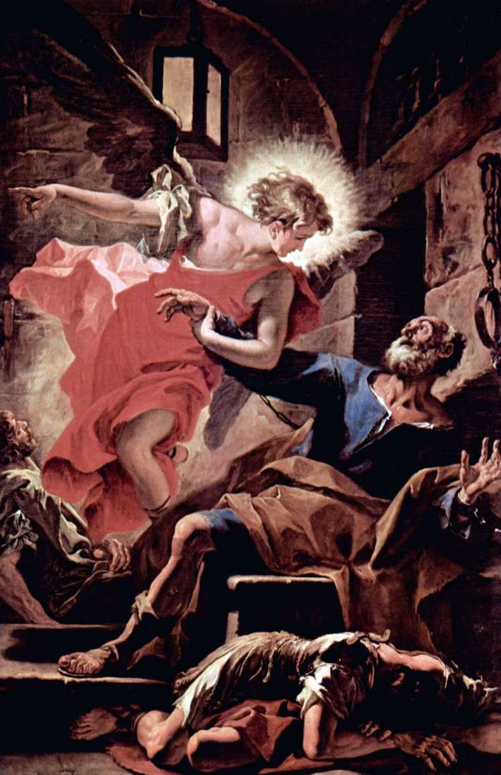 La liberazione dellapostolo Pietro da parte dellangelo   Sebastiano Ricci
