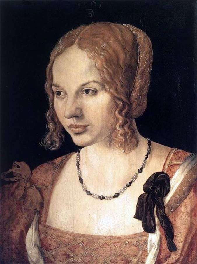 Ritratto di una giovane donna veneziana   Albrecht Durer