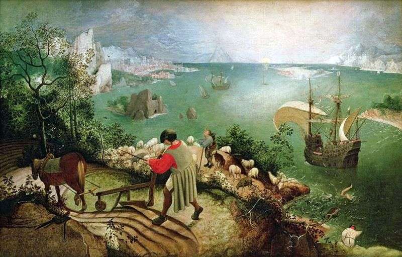 Icarus Fall   Peter Bruegel