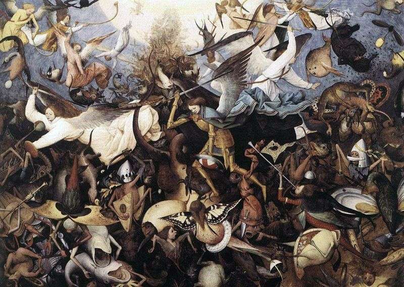 La caduta degli angeli ribelli   Peter Bruegel