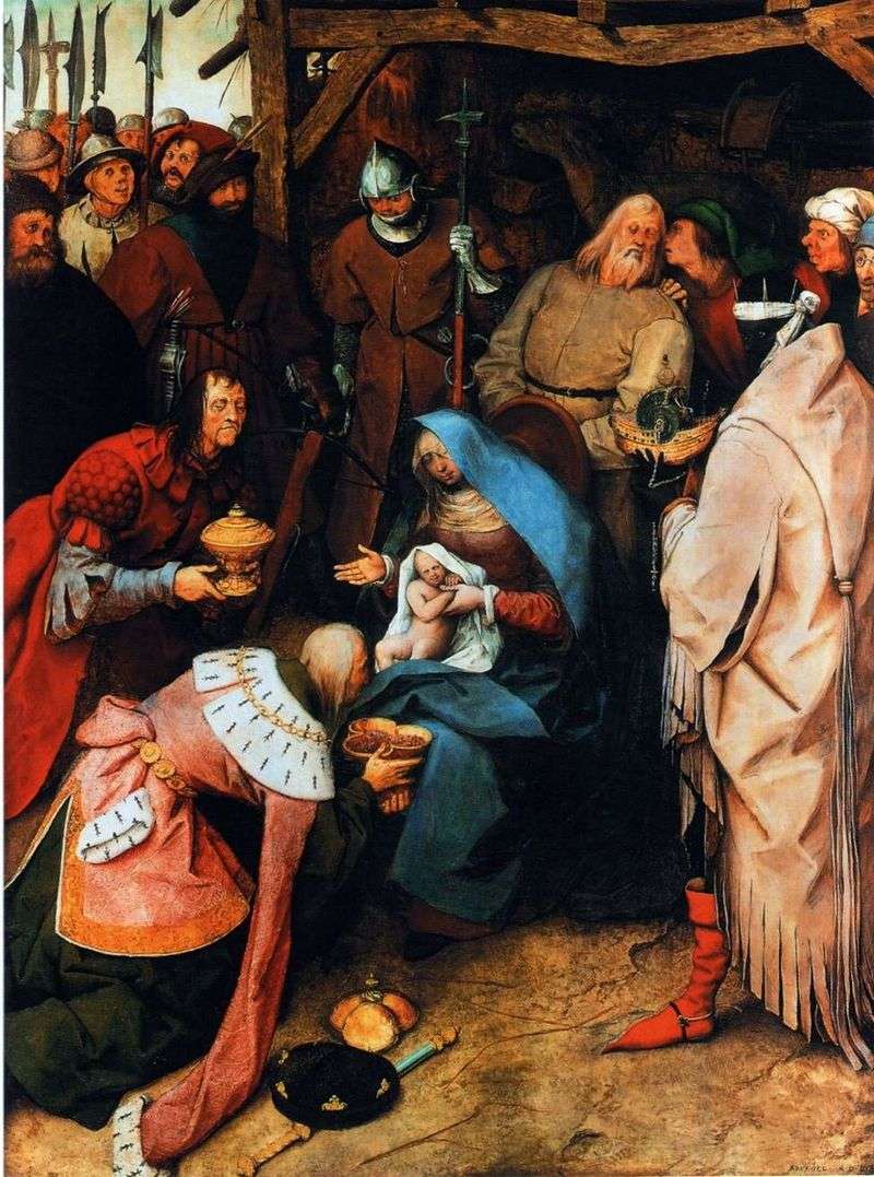Adorazione dei Magi   Pieter Bruegel