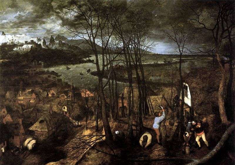 Giorno buio. Il ciclo delle stagioni   Peter Bruegel