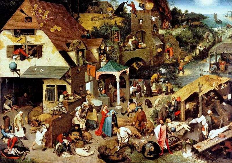 Proverbi fiamminghi   Peter Bruegel