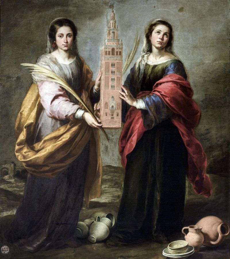 San Giustino e Santa Rufina   Bartolomeo Esteban Murillo