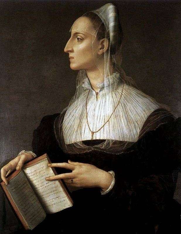 Ritratto di Laura Battiferi   Agnolo Bronzino