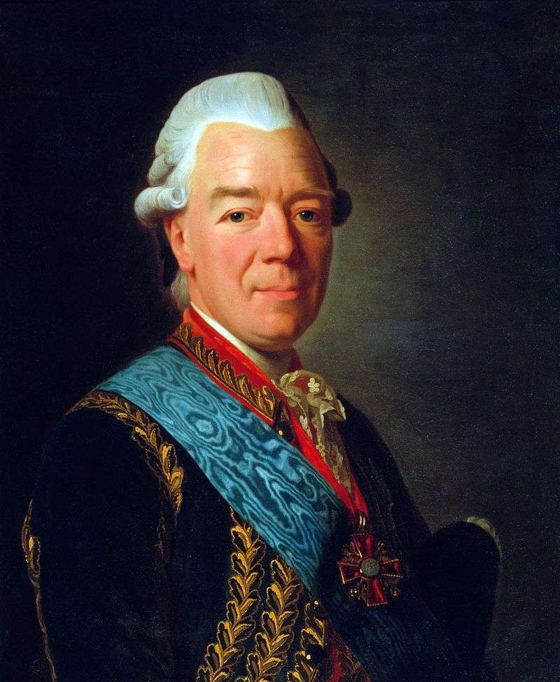 Ritratto del conte Zakhar Grigorievich Chernyshev   Alexander Roslin