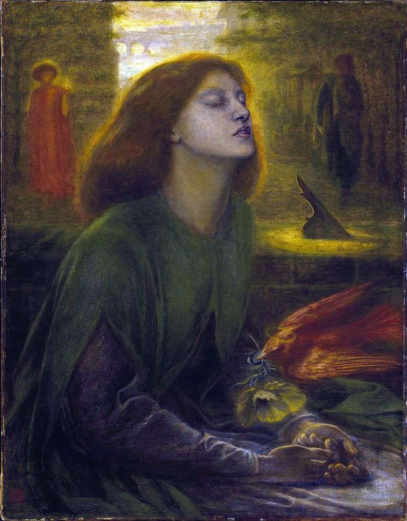 Beatrice la Beata   Dante Rossetti