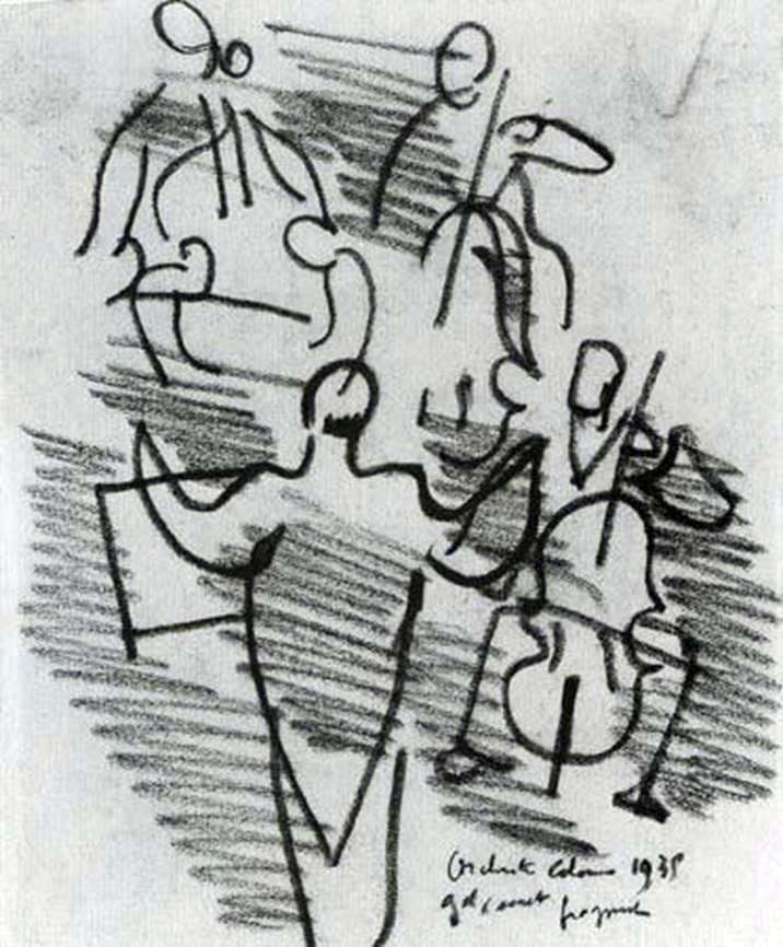 Orchestra   Raoul Dufy