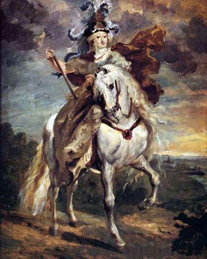 Marie de Medici nella battaglia di Pont de Seu   Theodore Gericault