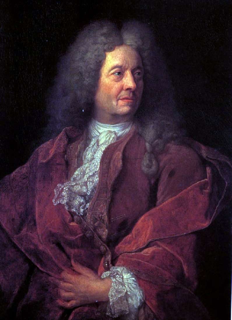 Ritratto di un uomo in rosso   maestro francese dei primi anni del XVIII secolo