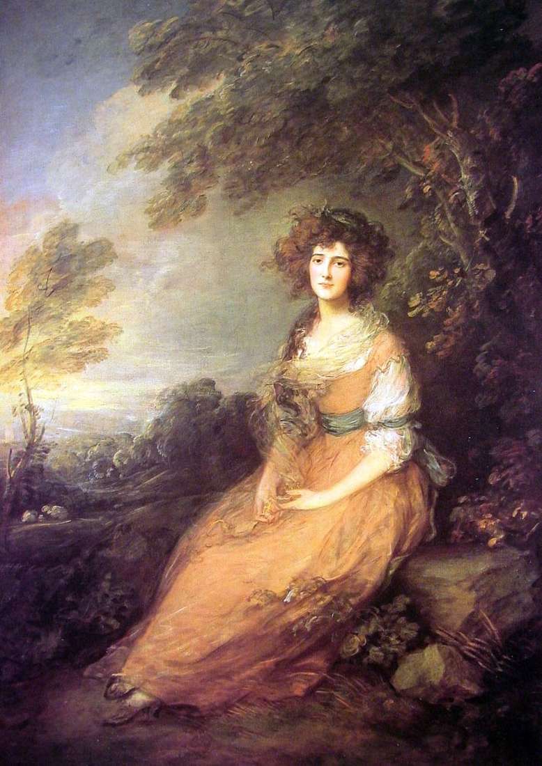 Ritratto della signora Elizabeth Sheridan   Thomas Gainsborough