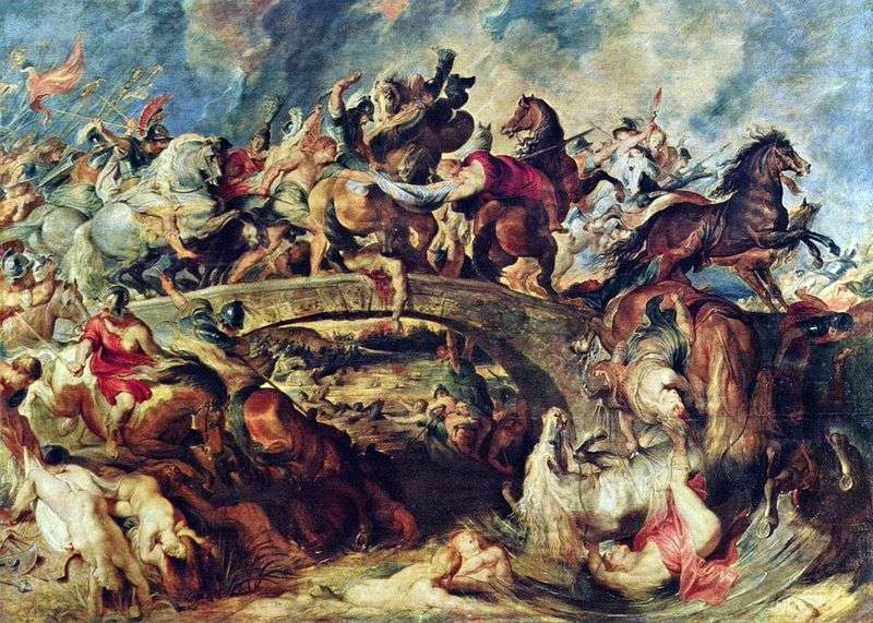 Battaglia dei Greci con le Amazzoni   Peter Rubens
