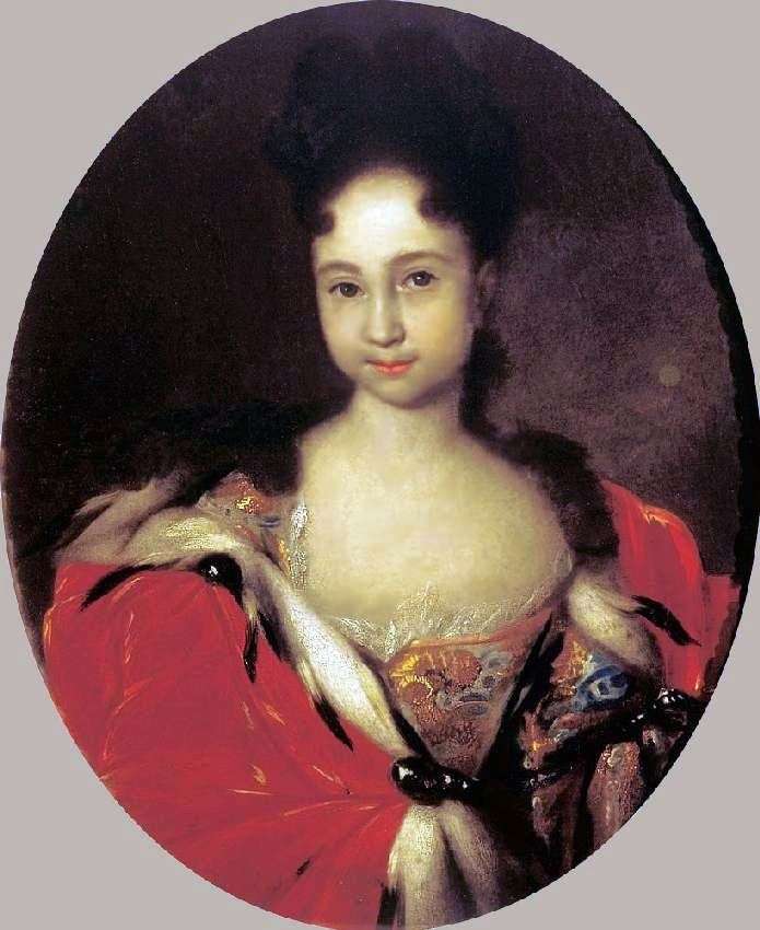 Ritratto di Anna Petrovna, figlia di Peter 1   Ivan Nikitin