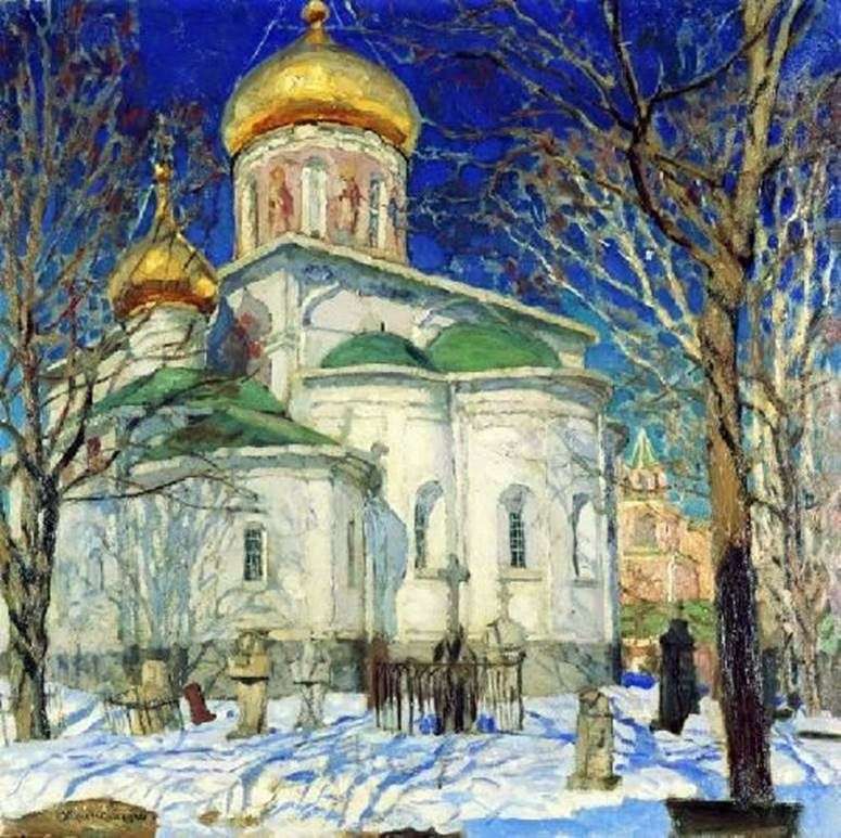 Chiesa della Natività della Vergine. Zvenigorod   Stanislav Zhukovsky