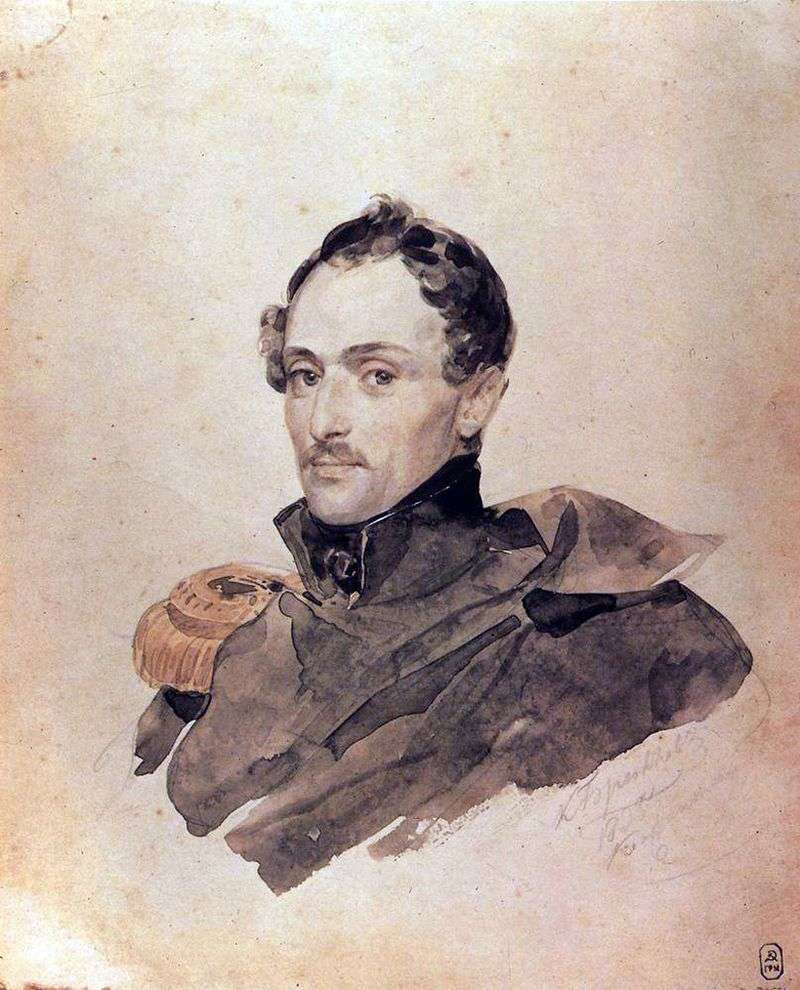 Ritratto del Capitano B. Kostecki   Karl Bryullov