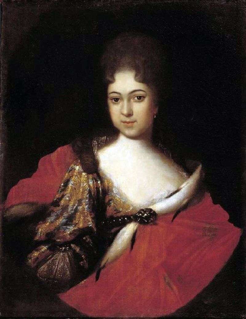 Ritratto della principessa Praskovya Ioannovna   Ivan Nikitin
