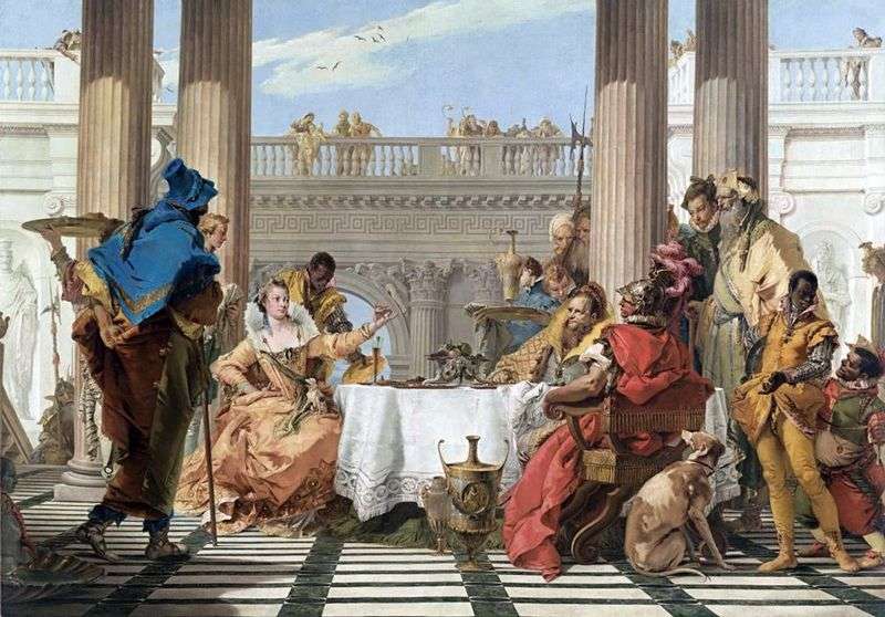Festa di Cleopatra   Giovanni Battista Tiepolo
