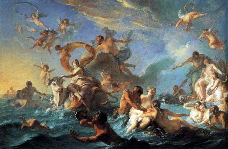 Rapimento dEuropa   Giovanni Battista Tiepolo