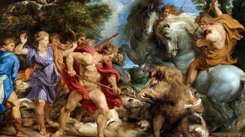 Caccia al cinghiale caledoniano   Peter Rubens