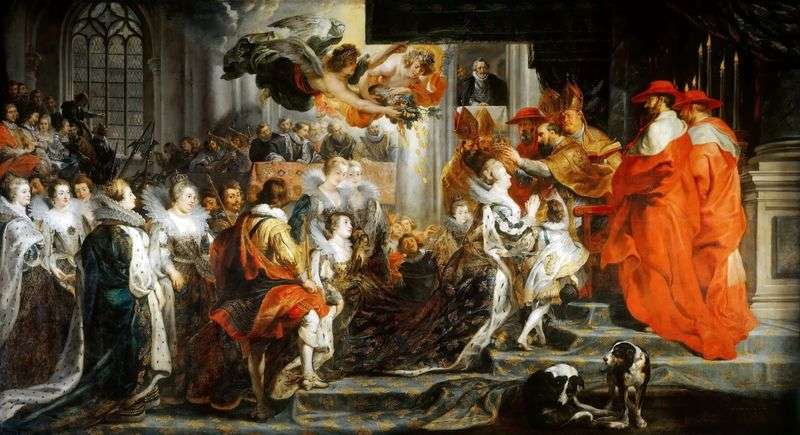 Incoronazione di Maria Medici   Peter Rubens
