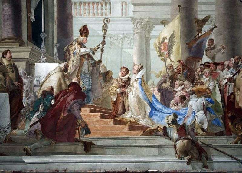 Nozze di Friedrich Barbarossa e Beatrice di Borgogna   Giovanni Battista Tiepolo