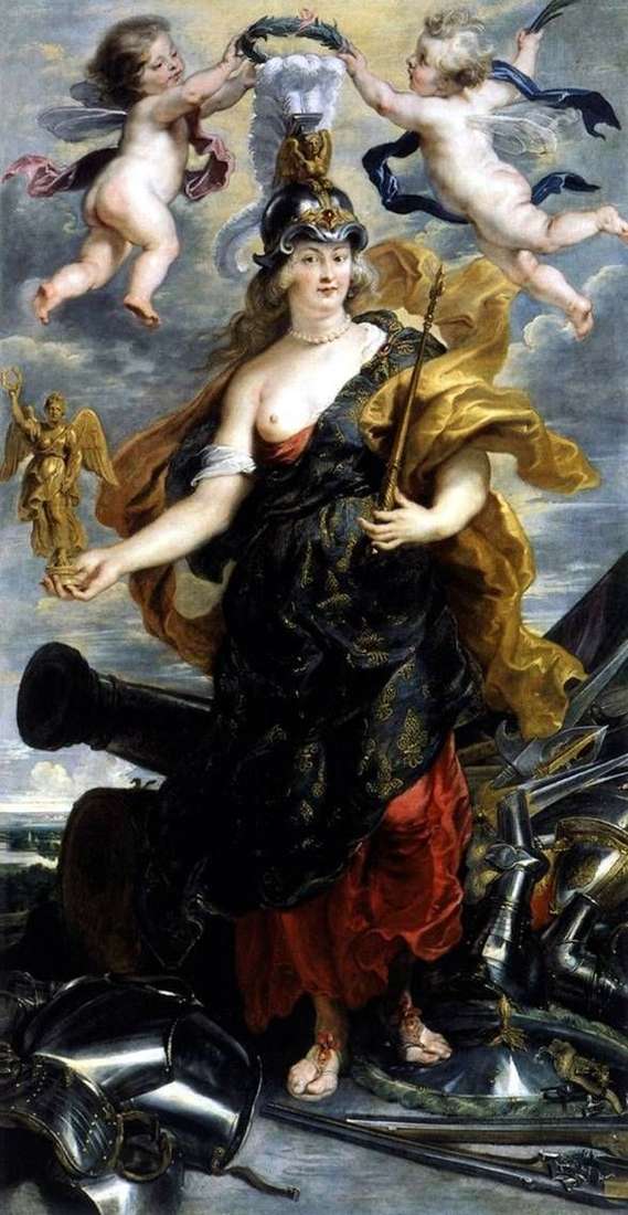 Maria Medici come Bellona   Peter Rubens