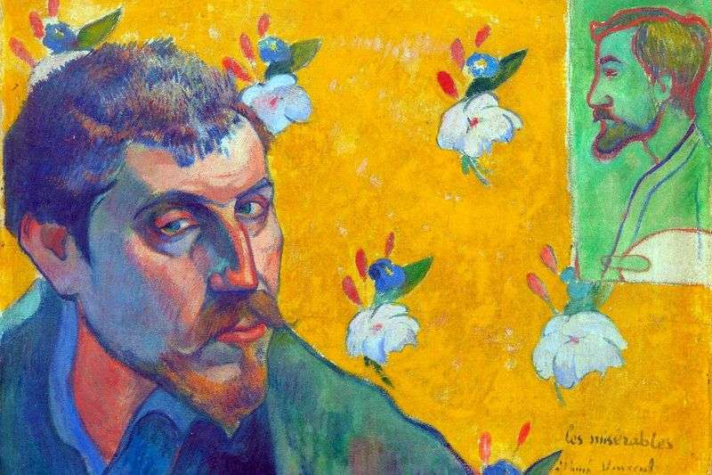 Autoritratto Les Miserables (reietto)   Paul Gauguin