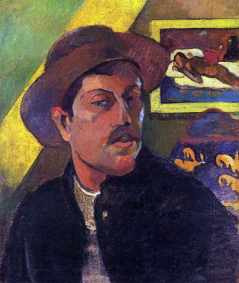 Autoritratto di cappello   Paul Gauguin