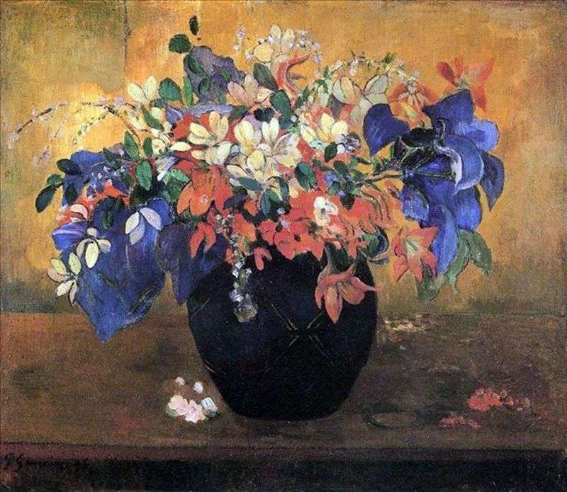 Bouquet di fiori   Paul Gauguin