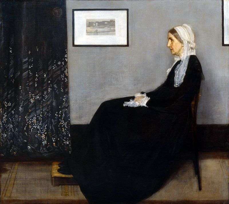 Disposto in grigio e nero n. 1: ritratto della madre   James Whistler