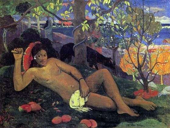 La moglie del re   Paul Gauguin