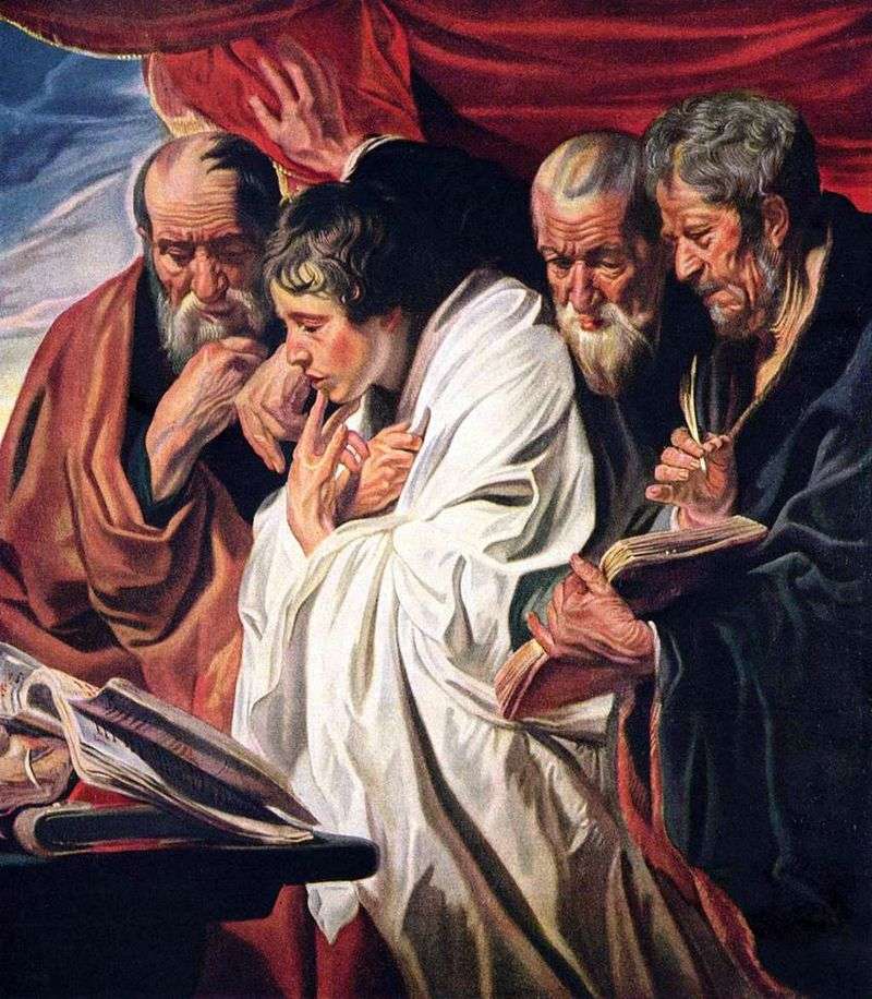 I quattro evangelisti   Jacob Jordaens