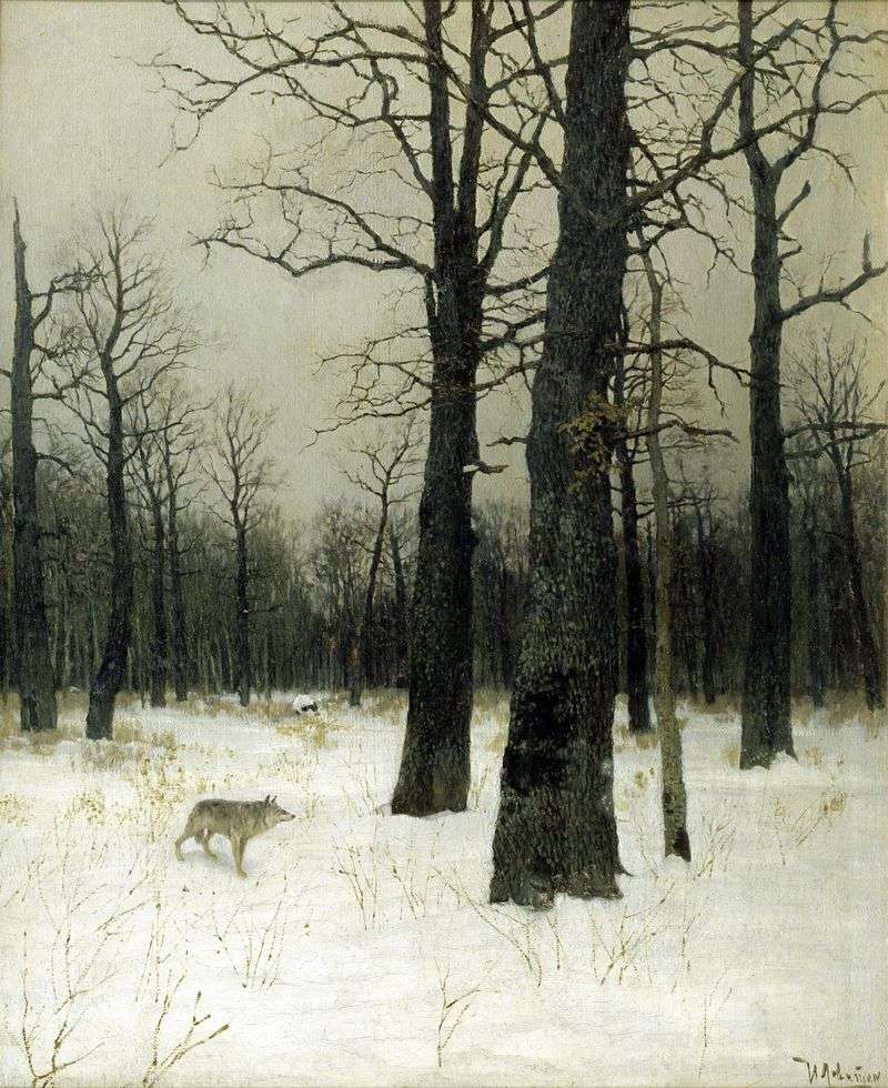 Inverno nella foresta   Isaac Levitan