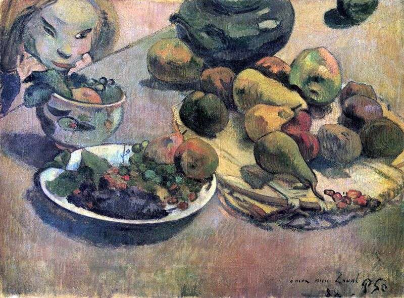 Natura morta con frutta   Paul Gauguin