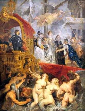 Arrivo di Maria de Medici a Marsiglia   Peter Rubens