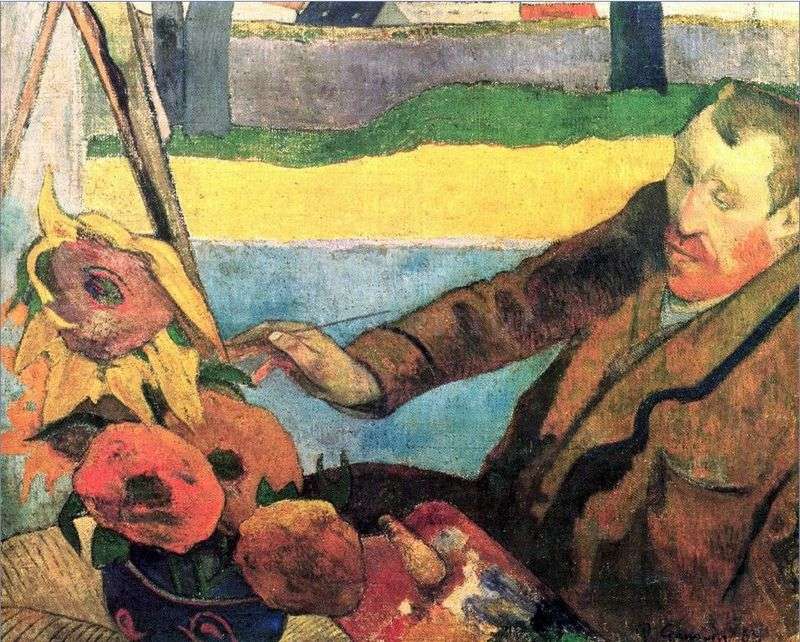 Ritratto di Van Gogh   Paul Gauguin