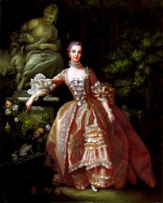 Ritratto di Madame de Pompadour   Francois Boucher