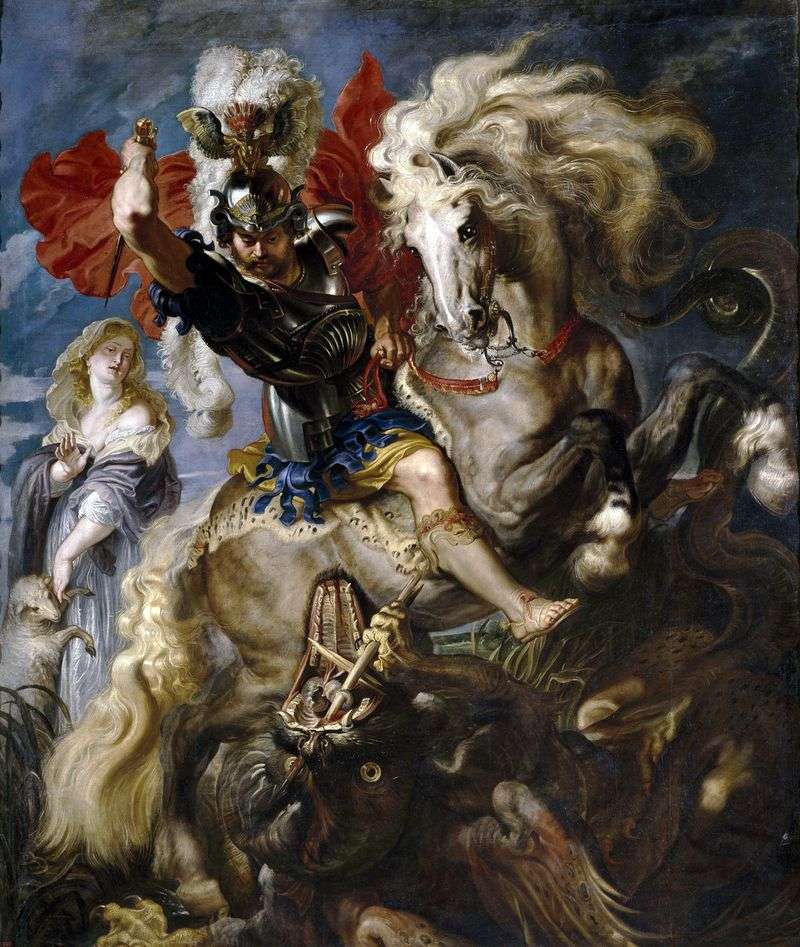 San Giorgio e il drago   Peter Rubens