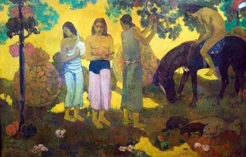 Raccolta della frutta   Paul Gauguin