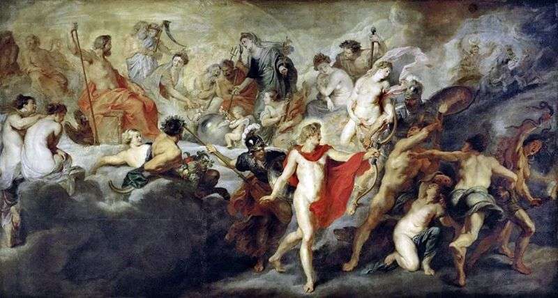 Consiglio degli dei   Peter Rubens