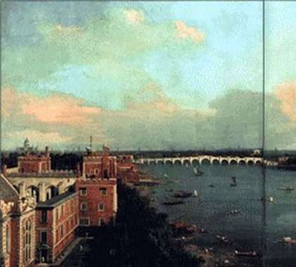 Vista di Londra   Antonio Canaletto
