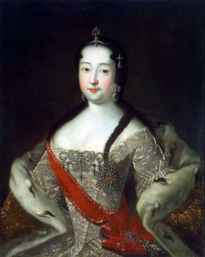Ritratto della principessa Anna Petrovna   Adolsky Ivan Nikolaevich