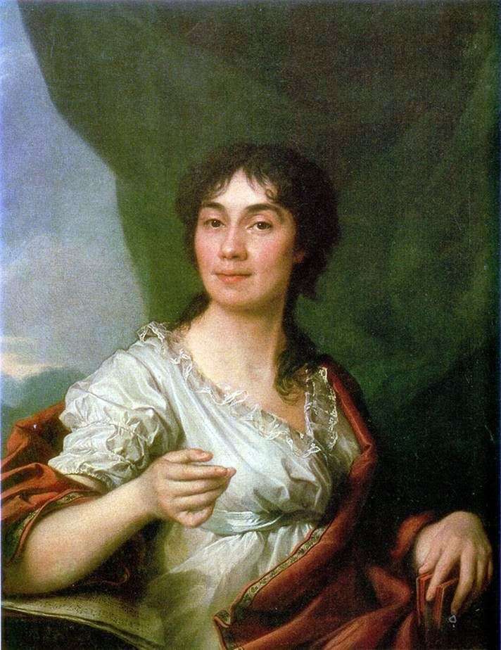 Ritratto della contessa A. S. Protasova   Dmitry Levitsky
