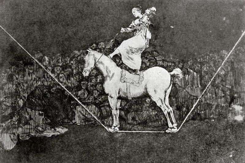 Incisioni Caprichos Dissparates (Nonsense)   Francisco de Goya