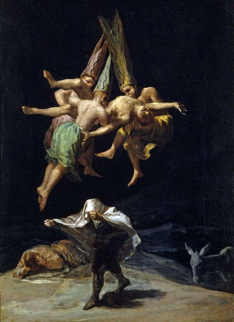 Il volo delle streghe   Francisco de Goya