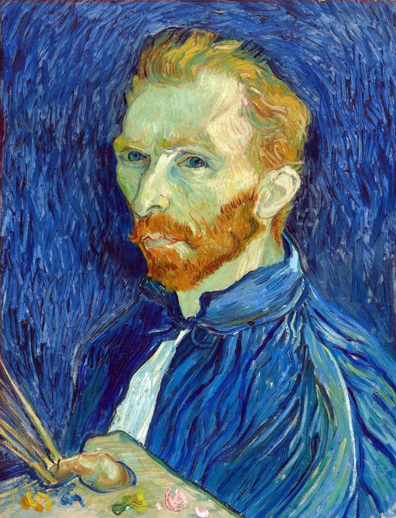 Autoritratto con tavolozza   Vincent Van Gogh