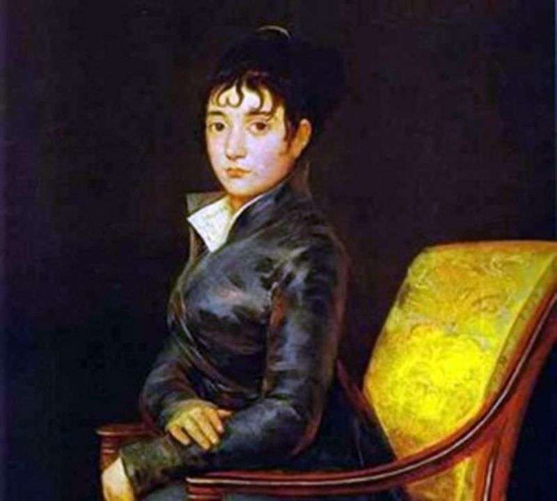 Ritratto di Dona Teresa Louise de Surred   Francisco de Goya
