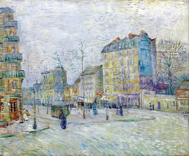 Clichy Boulevard   Vincent Van Gogh