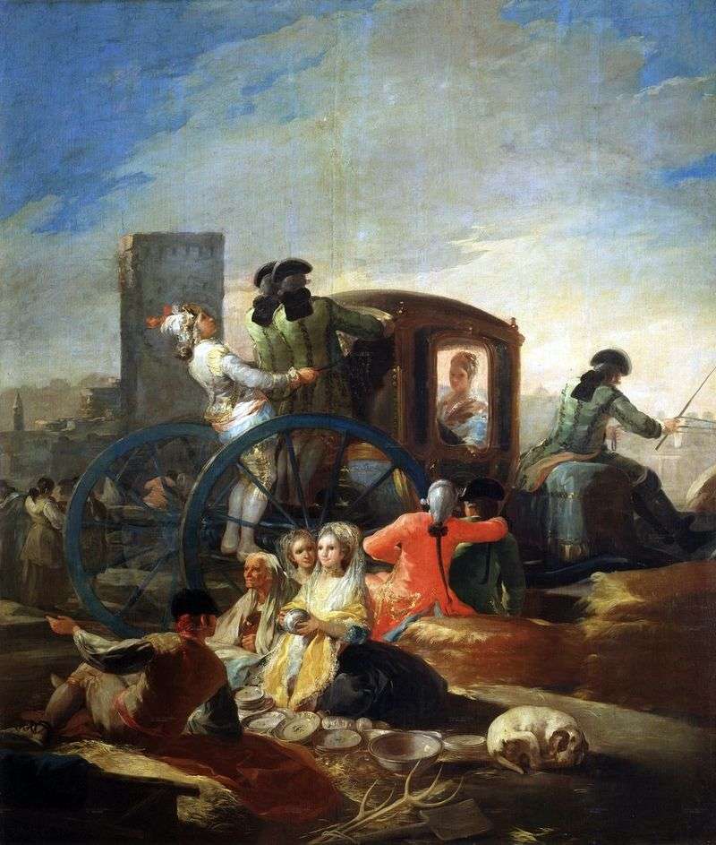 Il venditore di piatti   Francisco de Goya