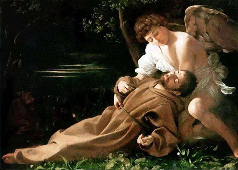 La beatitudine di San Francesco   Michelangelo Merisi da Caravaggio